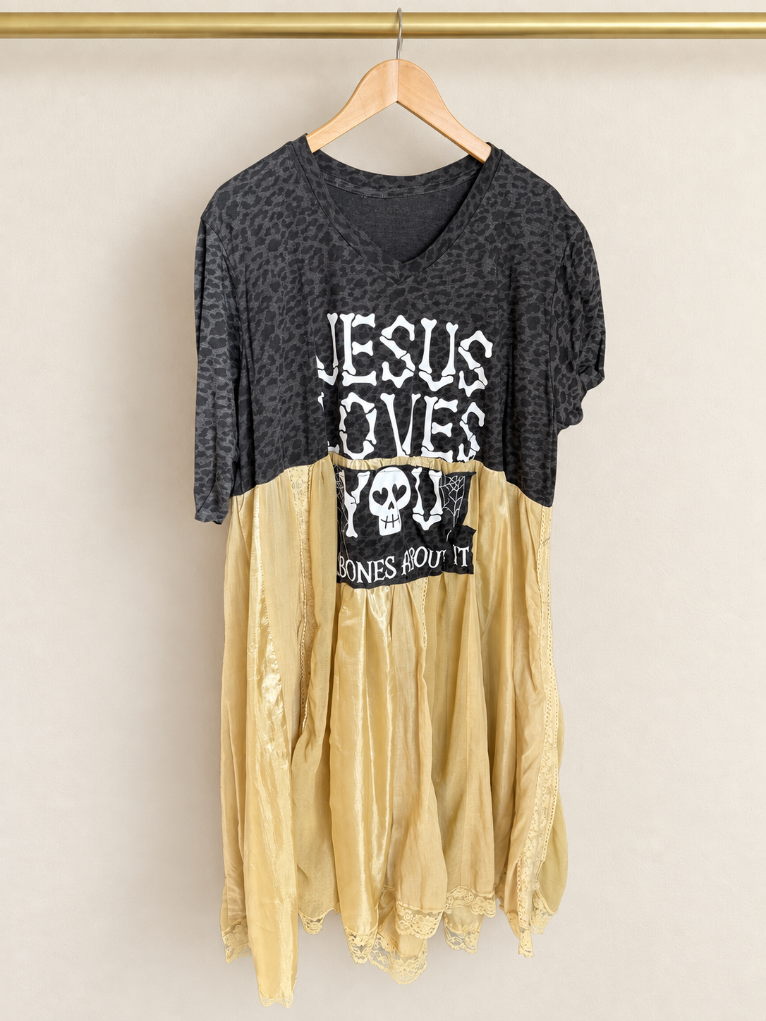 Jesus Loves You dress (Hand Made)