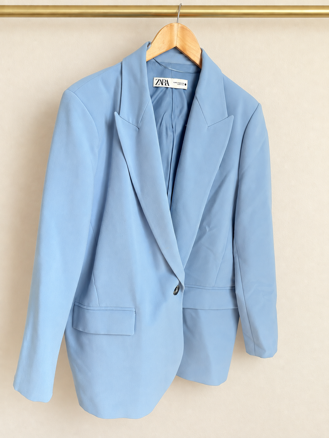 Baby Blue Blazer (Zara)