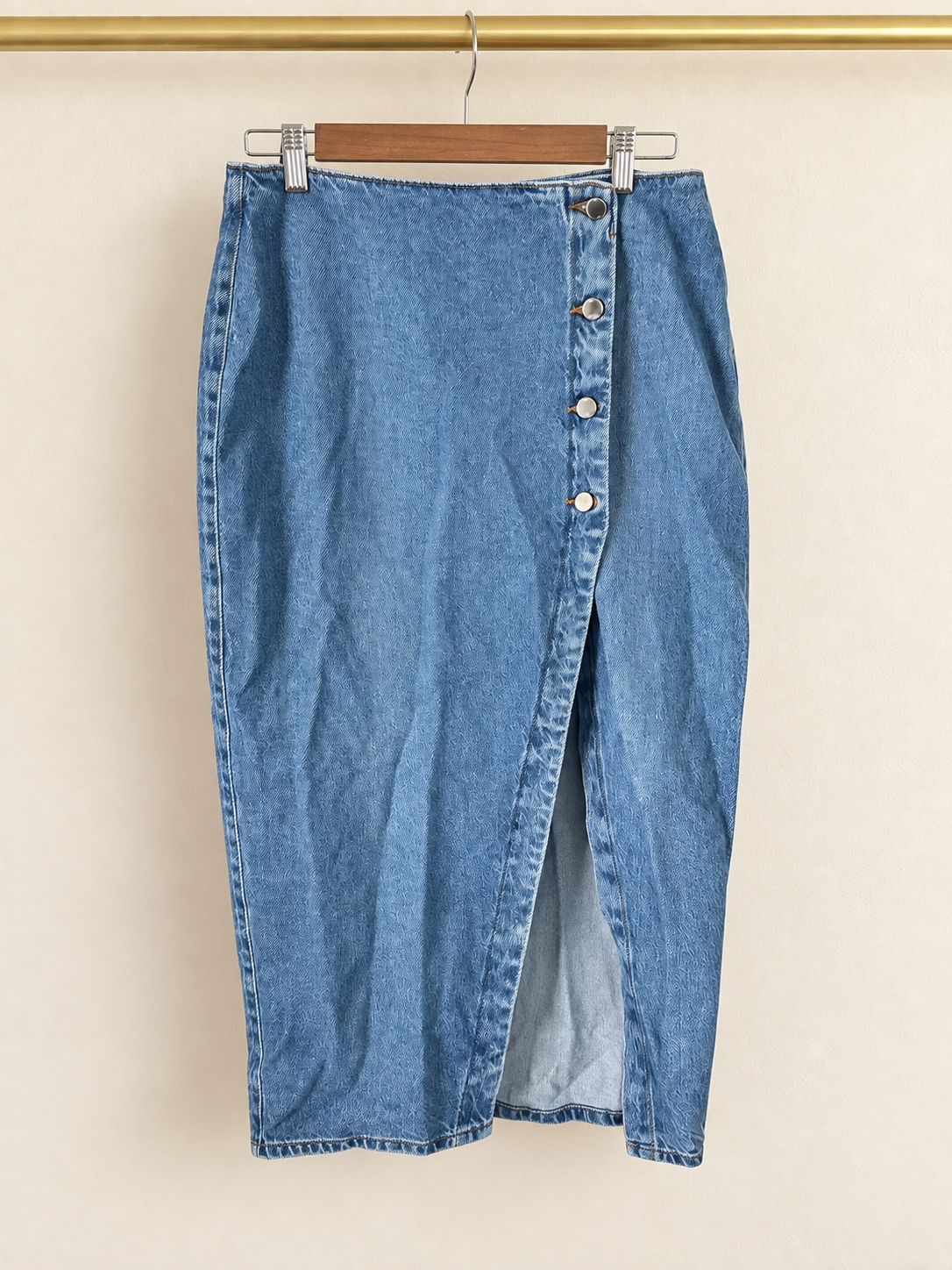 Falda de mahón (Zara)