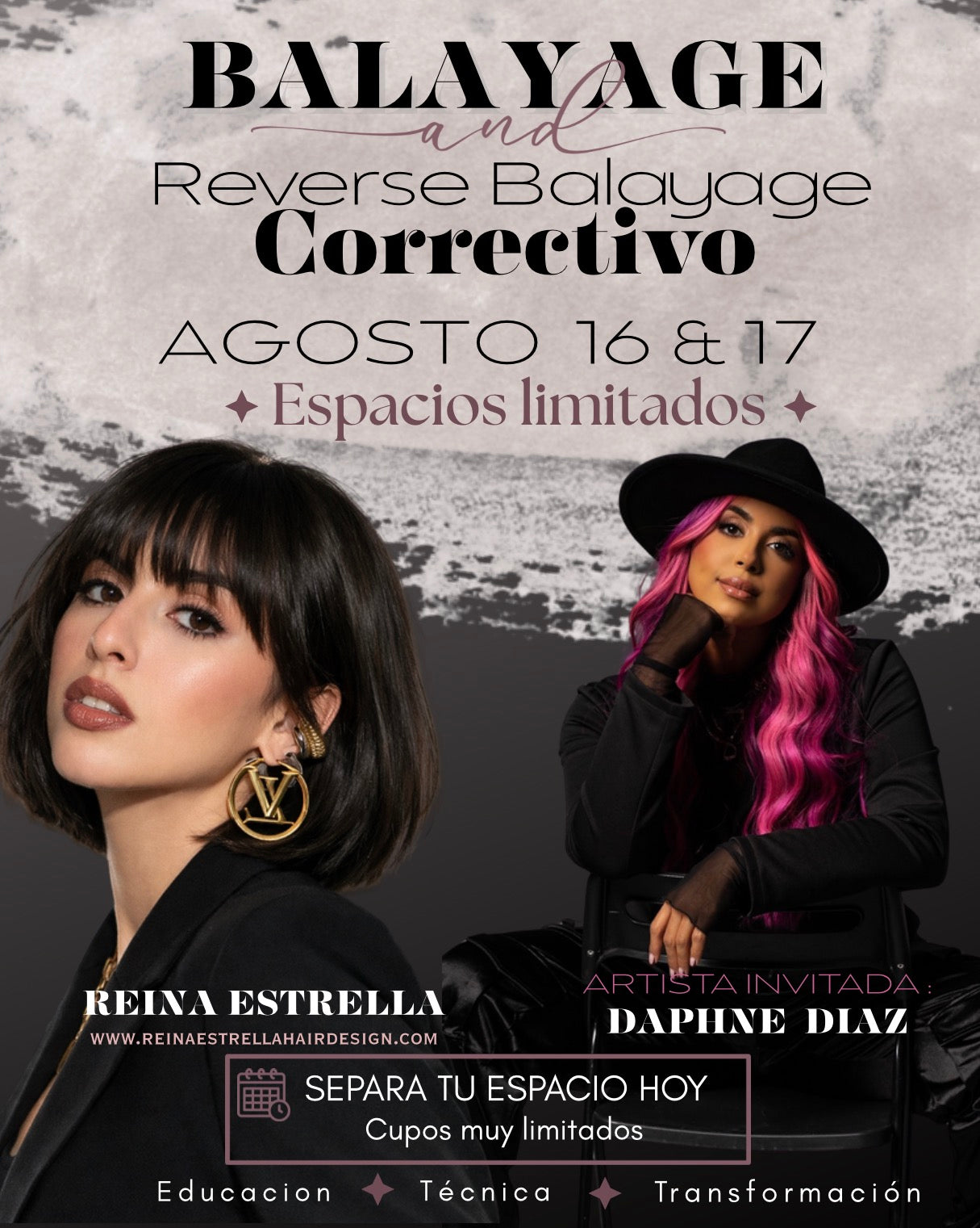 Balayage & Reverse Balayage Correctivo Agosto 16 & 17