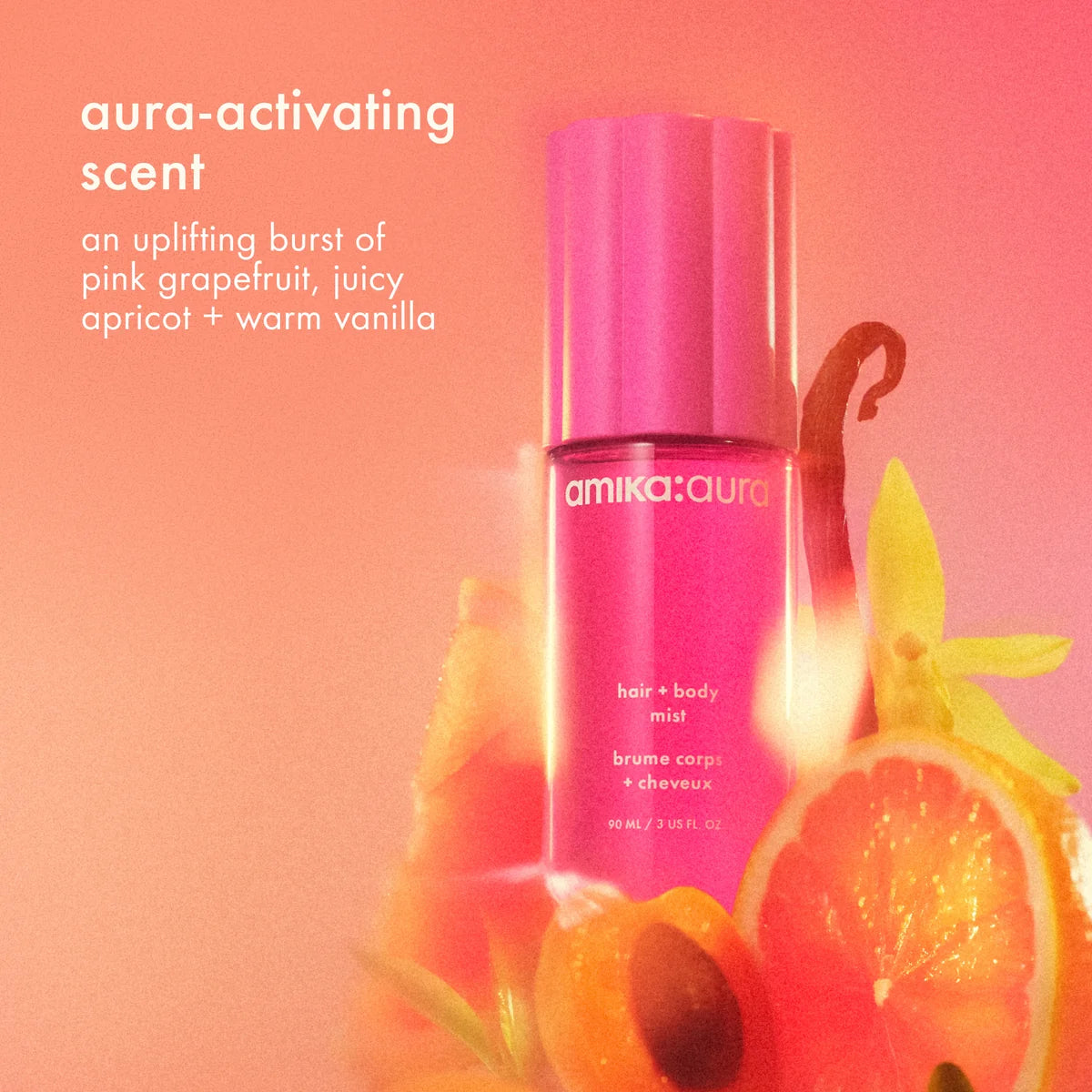 Aura hair and body mist