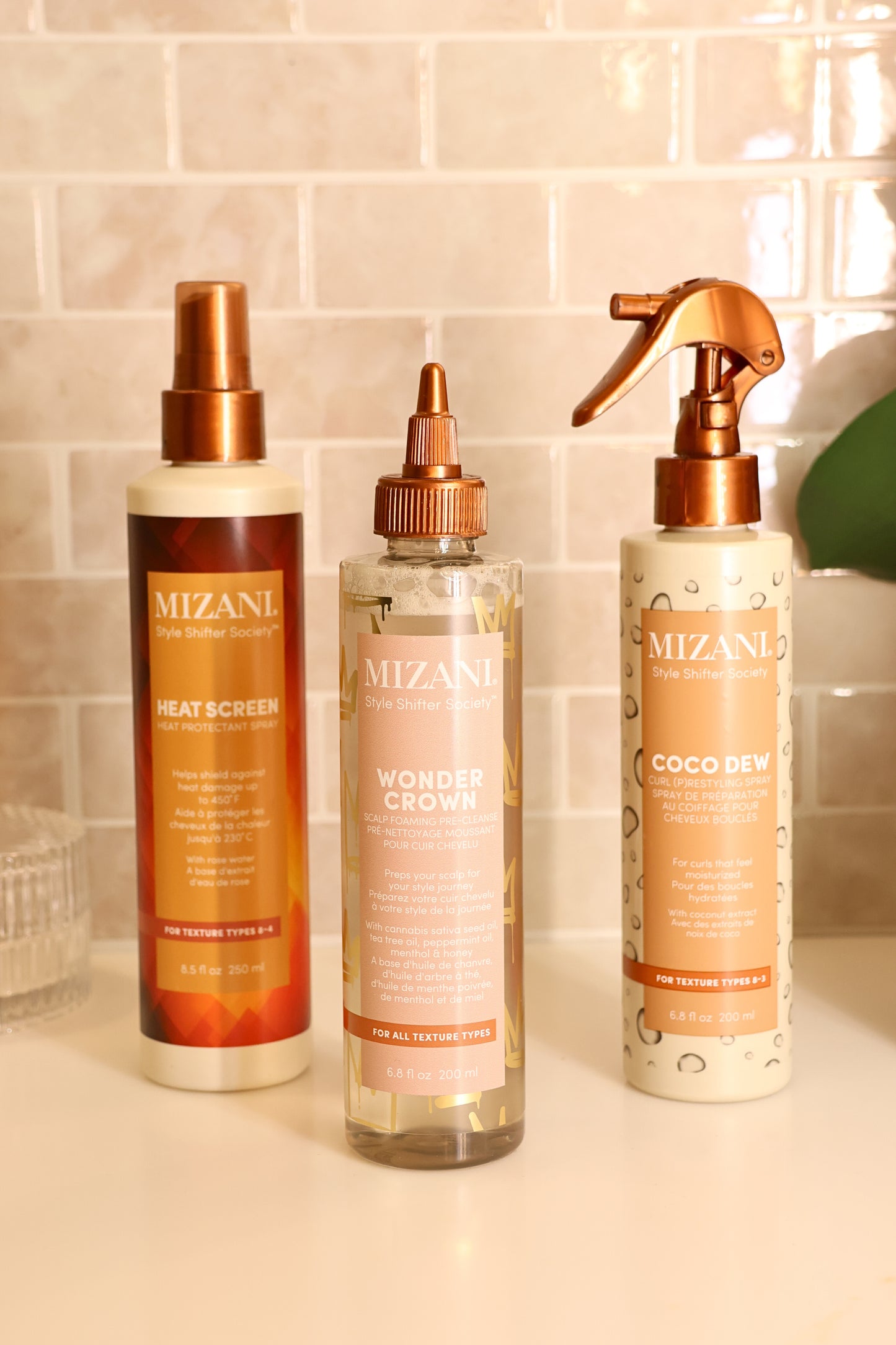 Mizani Heat Screen Hair Protectant Spray