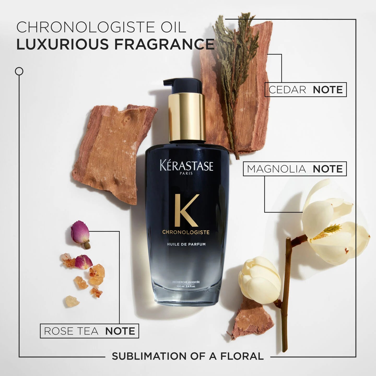 L'HUIKE DE PARFUM FRAGRANCE IN HAIR OIL